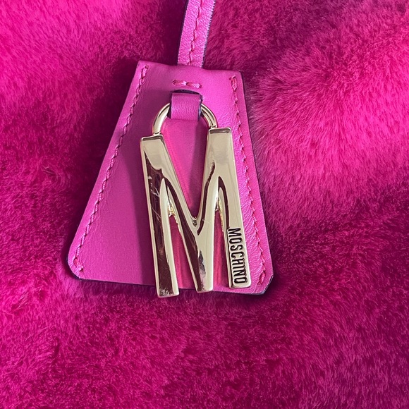 MOSCHINO Soft Fabric Bucket Bag - Picture 2 of 6